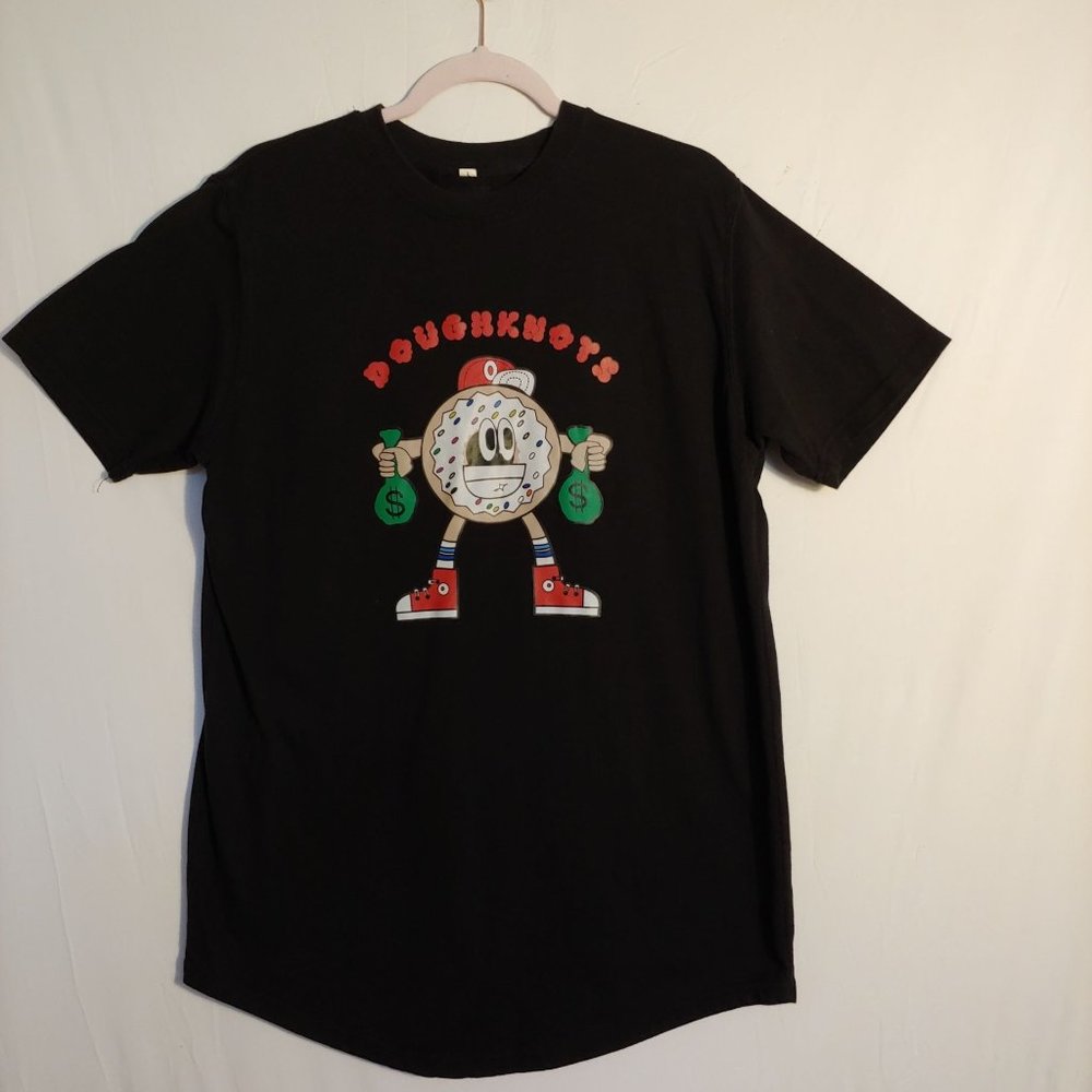 Doughknots mens graphic tsshirt Large
